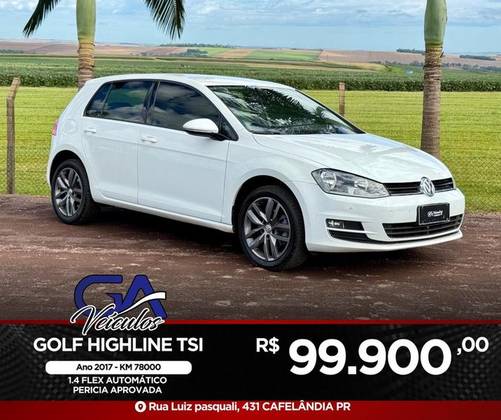 VOLKSWAGEN GOLF 1.4 TSI HIGHLINE 16V TOTAL FLEX 4P TIPTRONIC